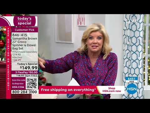 HSN | Samantha Brown Luggage Collection 10.06.2023 - 06 PM