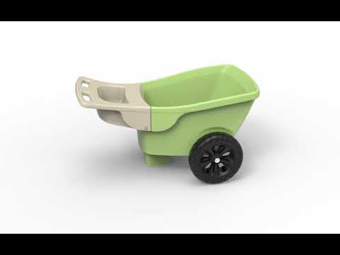 360 View | Easy Haul Wheelbarrow | American Home by Simplay3