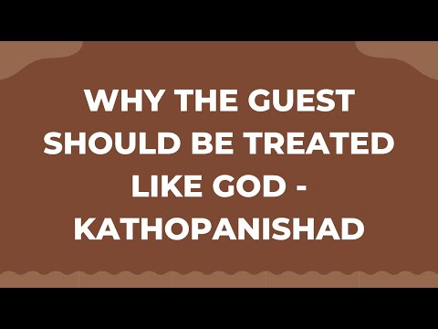 Why The Guest Should Be Treated Like God