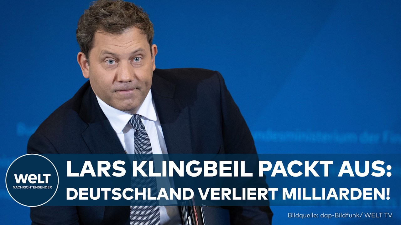DEUTSCHLAND - Milliardenloch bei Steuern: Lars Klingbeil packt aus! Iran-Krieg belastet Haushalt