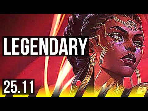 MEL & Rell vs SENNA & Galio (ADC) | 15/3/14, Legendary | KR Master | 25.11