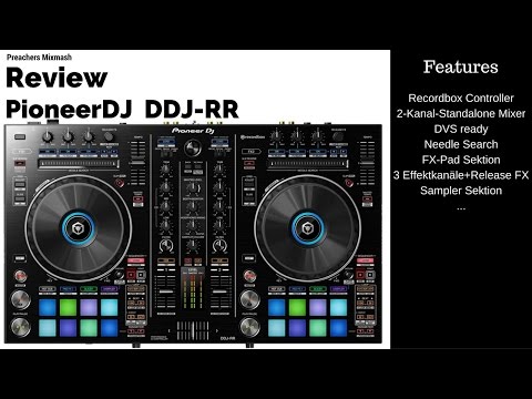 PIONEER DDJ-RR Controller Test [Review Deutsch 2016] RecordboxDJ