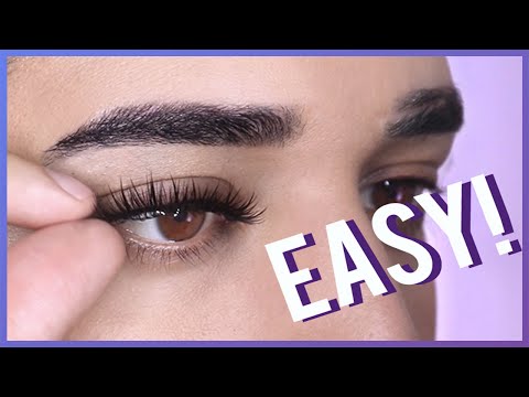 How To Apply False Eyelashes For Beginners