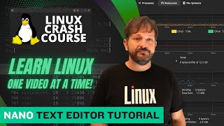 Download lagu Linux Crash Course - nano (command-line text editor) mp3