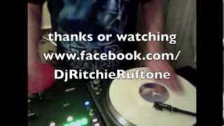 Dj Ritchie Ruftone - Some Scratch Drumming - 5th march 2014