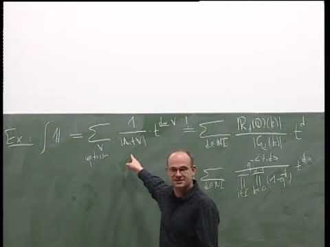 Prof. Markus Reineke | Ringel-Hall algebras and applications to moduli - III