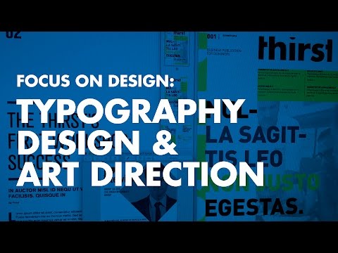 Graphic Design Tutorial: Typography Design & Art Direction