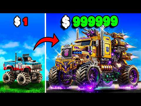 TRANSFORMER Monster Trucks von 1 bis 1.000.000 US-Dollar
