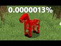 51 Rarest Mobs In Minecraft