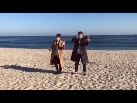 [171112] 비아이지 B.I.G's Benji & J-hoon on Tour Avatar| Violin ft. Street dance