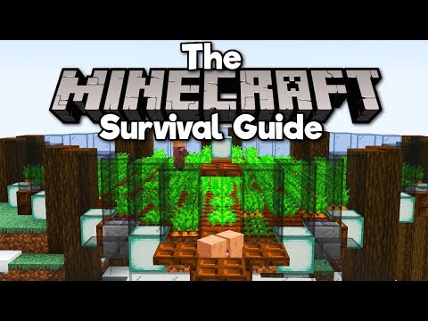 1.14 Villager Breeder & Auto Carrot Farm! ▫ The Minecraft Survival Guide [Part 208]