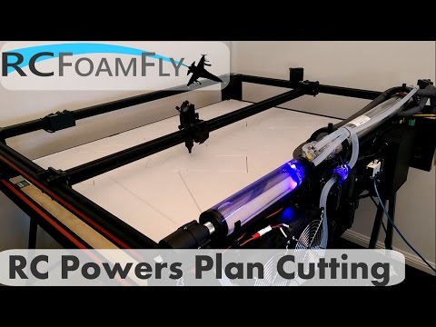 Laser Cutting Rcpowers Plan From 6MM Depron Foam