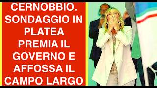 CERNOBBIO. SONDAGGIO IN PLATEA PREMIA IL GOVERNO E AFFOSSA IL CAMPO LARGO