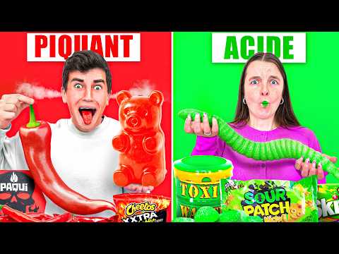 I Survived The World's SPICIEST vs SOUREST Candies