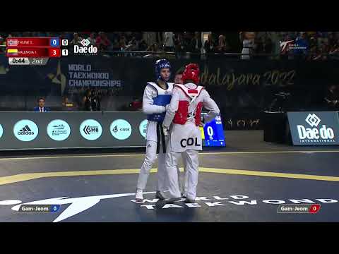 Единоборства 313 Round of 32 MEN M 74KG NOR THUNE S COL VALENCIA J