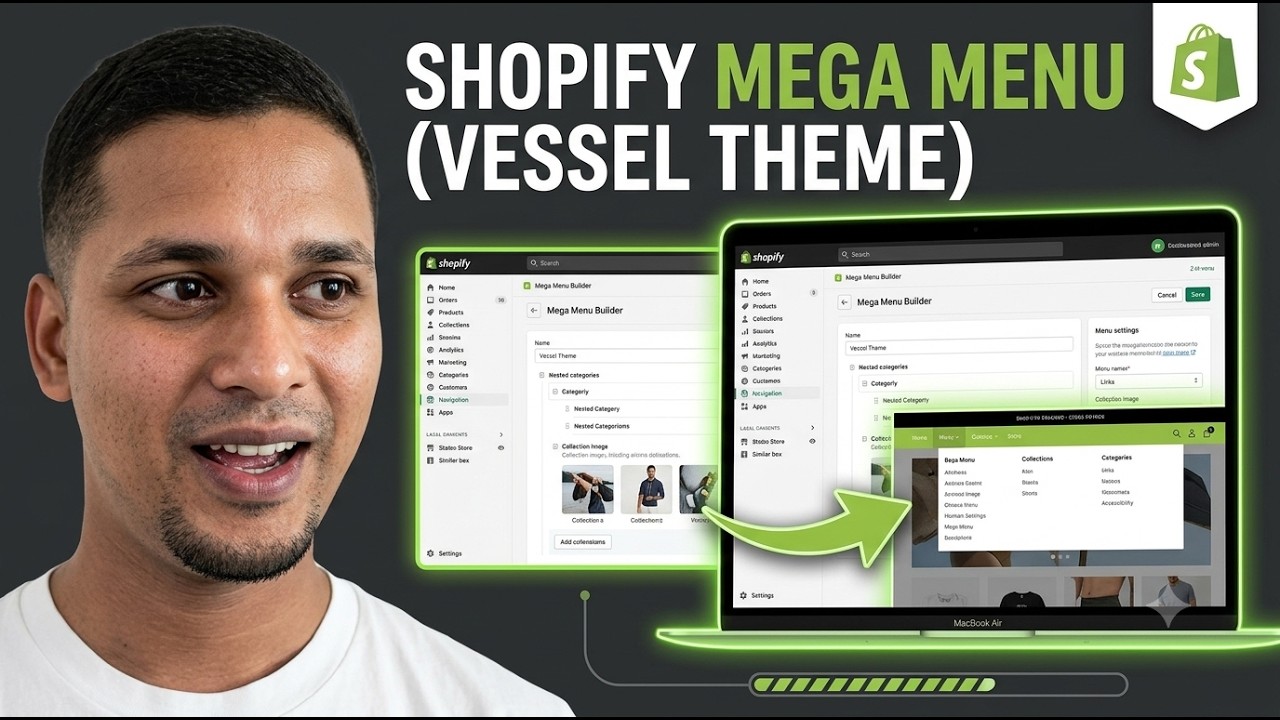 How to Set Up a Mega Menu in Shopify Vessel Theme