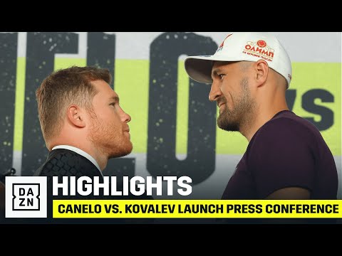Canelo vs. Kovalev Launch Press Conference | HIGHLIGHTS