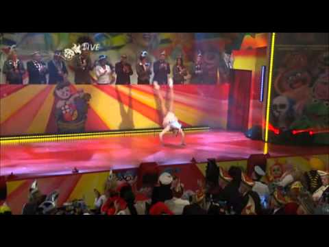 Celine Müller - Tanzmariechen bei Schwäbische Fasnet Gundelsheim 2015