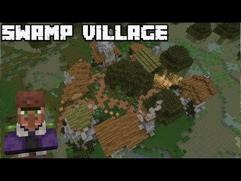 What if Minecraft 1.14 had SWAMP VILLAGES? : TIMELAPSE + DOWNLOAD