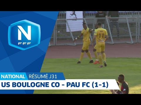 J31 : US Boulogne CO - Pau FC (1-1), le résumé I National FFF 2018