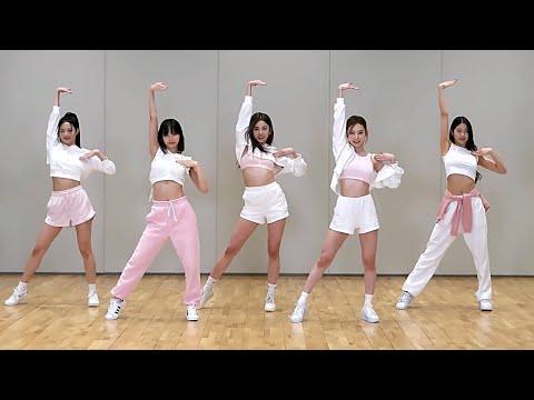 LE SSERAFIM - ‘Blue Flame’ Dance Practice Mirrored