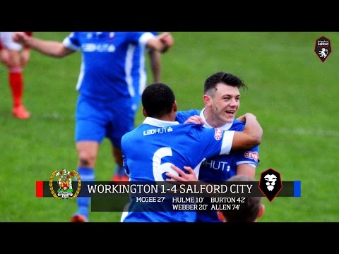 Workington AFC 1-4 Salford City   Evo-Stik Northern Premier League 14.11.15