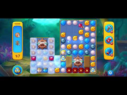 Fishdom level 10298 no boosters フィッシュダム ノーマル