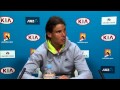 Rafael Nadal press conference (QF) - Australian.