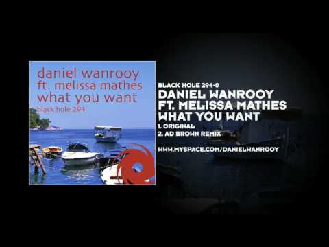 Daniel Wanrooy featuring Melissa Mathes - What You Want