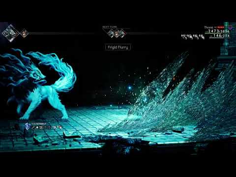 Throné vs Dreadwolf | Throné Solo Run | Octopath Traveler 2