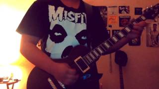 Circle Jerks - Back Against the Wall (guitar cover)