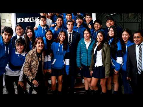 🏫 EDUCACIÓN PÚBLICA I Sadir inauguró obras de refacción en el Bachillerato N°4 de La Mendieta
