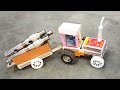 How To Make Matchbox Tractor At Home I DIY Matchbox Tractor