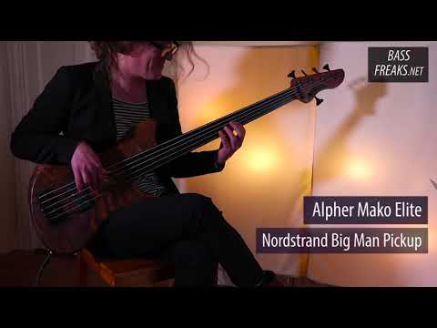 Alpher Mako Elite Fretless Live Demo - BassFreaks.net