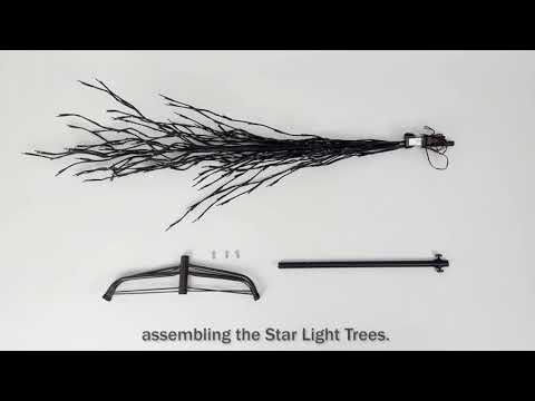 Installation Guide - LIGHTSHARE® Starlit tree with Lights, WQS240W6FT WQS240B6FT