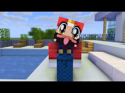 MONSTER SCHOOL :CHICKEN WING MEME MARIO - Minecraft Animation