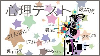 【心理テスト】みんなで心理テスト【参加型】
