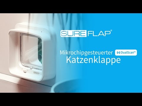 SureFlap DualScan Mikrochip Katzenklappe - Seriennummer 