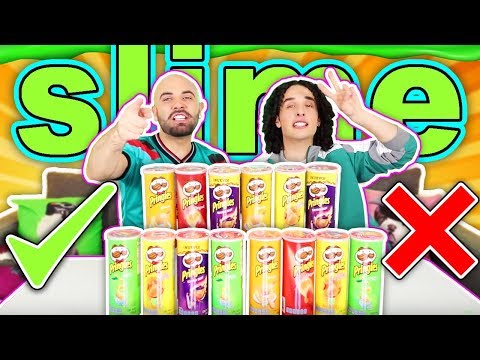No elijas las Pringles INCORRECTAS - Slime Challenge