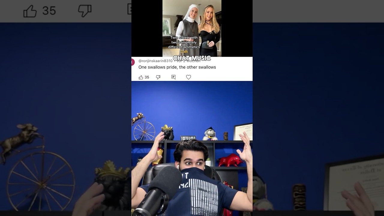 The Holy and the Hole reaction Part 2 😂🤯#chatmusic #funnyshorts #savage #comedy #holy #dead