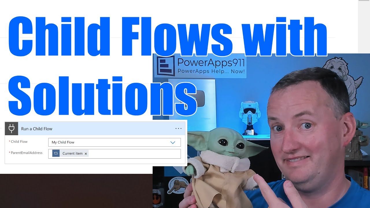 Power Automate Child Flow using Solution Packages with Shane