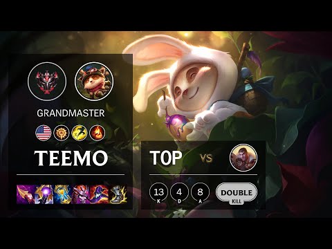 Teemo Top vs Jayce - NA Grandmaster Patch 11.12