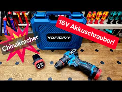 Chinese knock-offs put to the test - YOFIDRA 16V cordless drill/driver | RPH