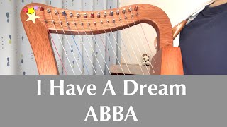 Download lagu I have a dream. ABBA. Harp Cover. 15 String Harp. Music Sheet. mp3