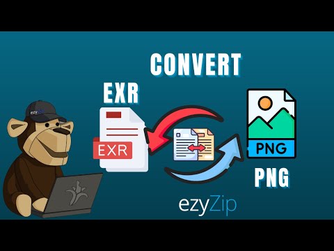 How To Convert EXR To PNG In Seconds!