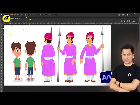 No Copyright Cartoon Character For Youtube Video | Buy 2D Cartoon Character | @LearnAnimationHindi