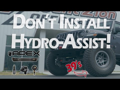 BIG Tires? DO THIS before Hydro-Assist on Your Jeep JL or JT