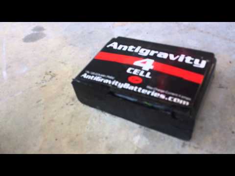 Antigravity battery exploded
