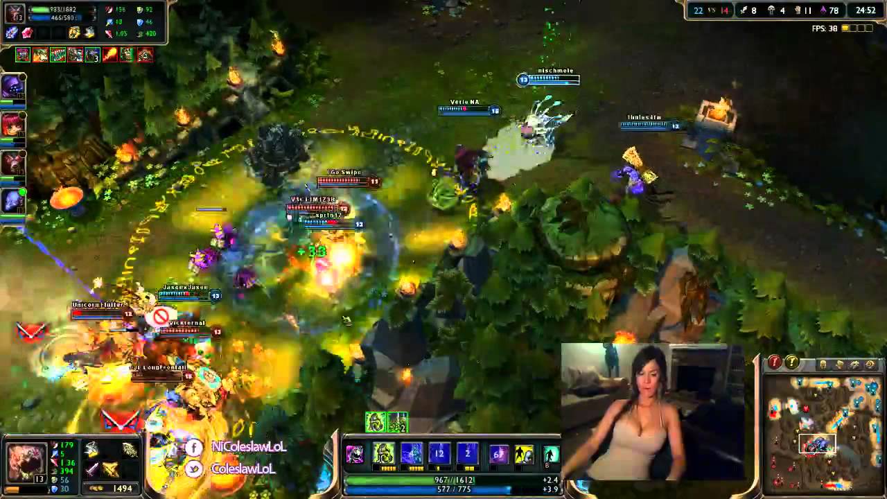 Liên Minh Huyền Thoại: mình thề là mình chỉ xem em nó đánh :v