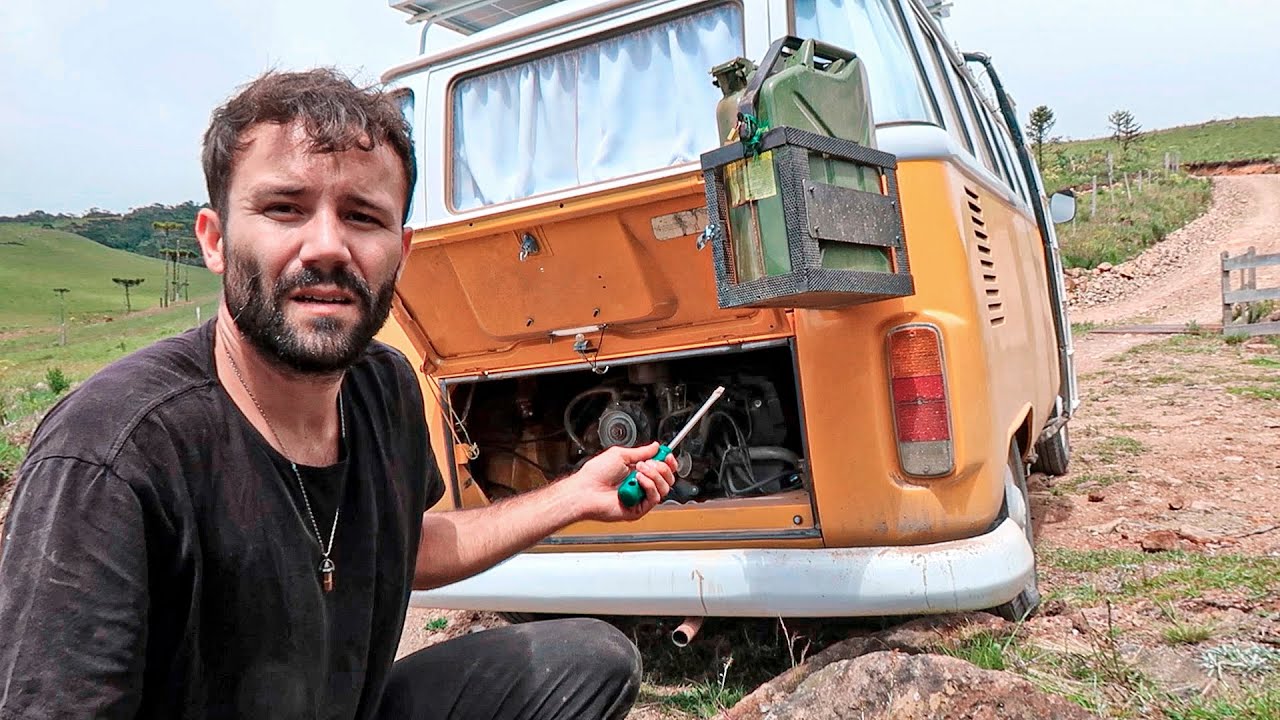 Quebrou a Kombi no Canyon do Rio Grande do Sul